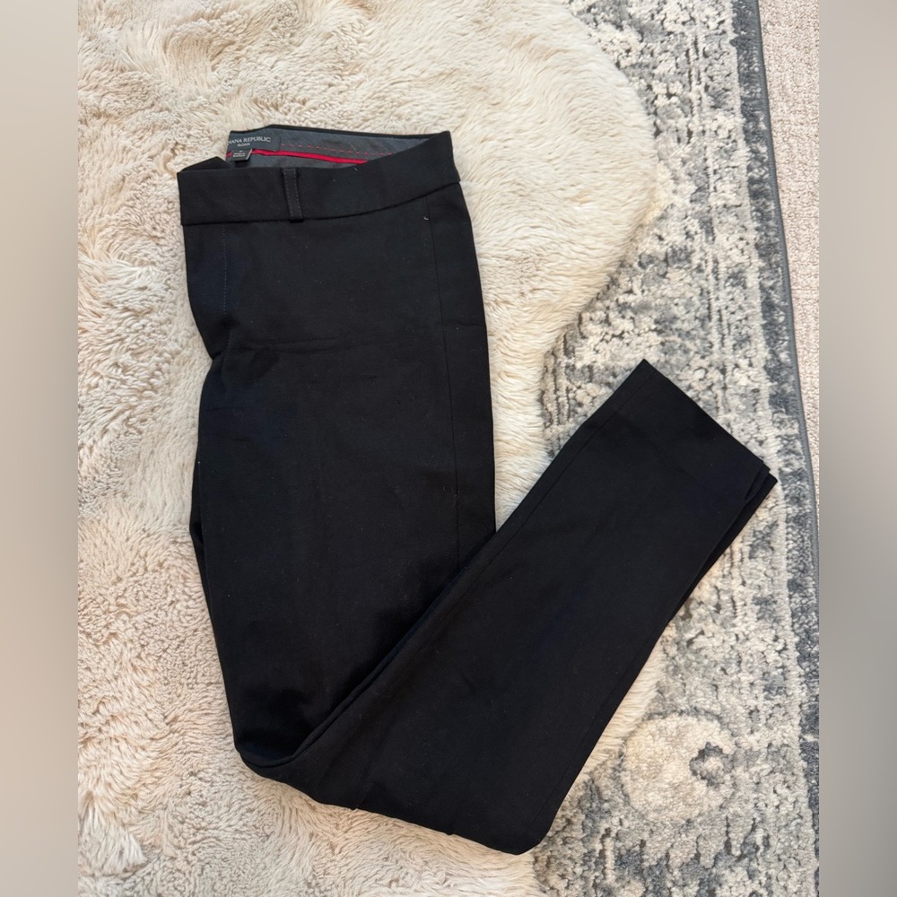 Banana Republic black Sloan pant size 2